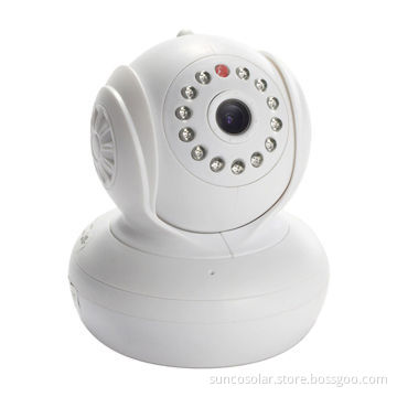 Plug & play baby monitor IP camera, support remote pan & tilt and view on iPhone/android